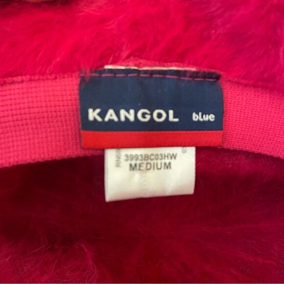 Kangol Blue Furgora Bucket Hat Hot Pink